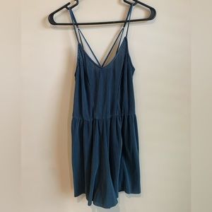 Wild fable blue romper. Size small.
